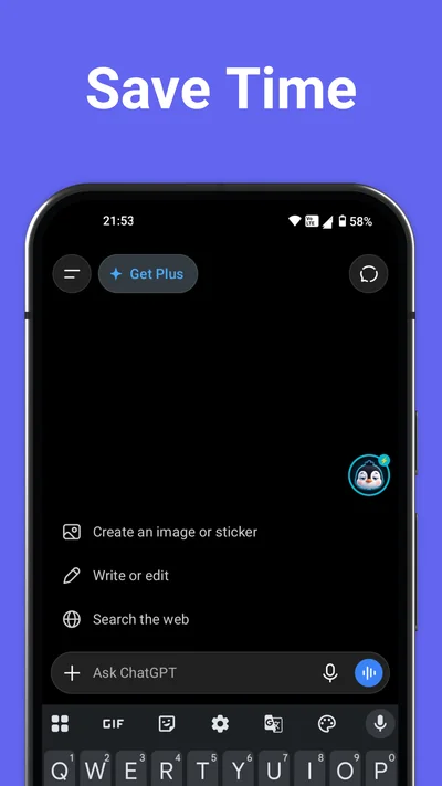 Lazy Prompts 1-Tap Floating Bubble Overlay on Android